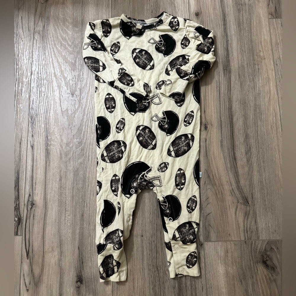 Posh Peanut Football Pajamas